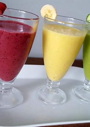A picture of Healthy smoothies.