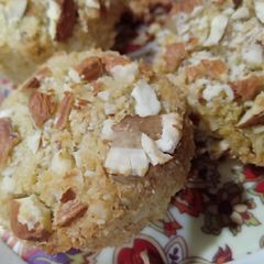 A picture of Diet coconut cookies very easy.