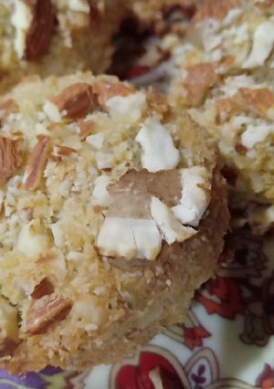 A picture of Diet coconut cookies very easy.