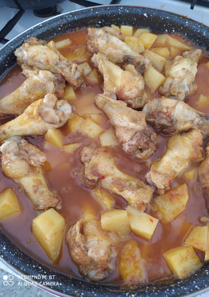 Una foto de Pollo "Begonte"