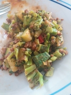 Una foto de Salteado de verduras