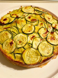 Foto di Torta di zucchine con curry