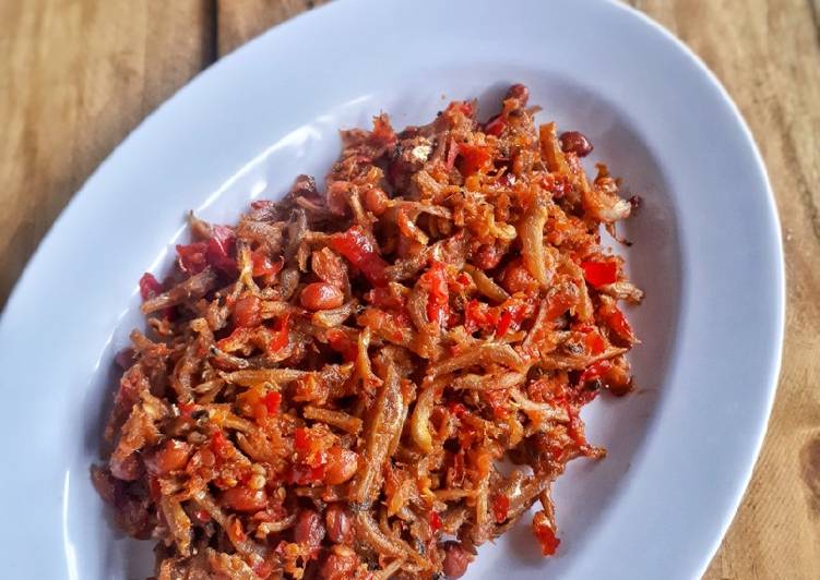 Resep Sambal Teri Kacang Pedas Oleh Iis Ismatullah Cookpad