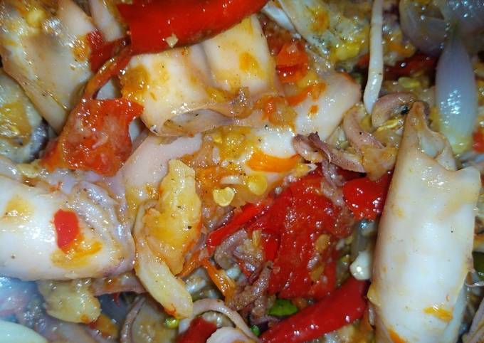 Cumi Balado Pedes