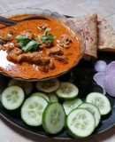 Mughlai mutton zafrani korma