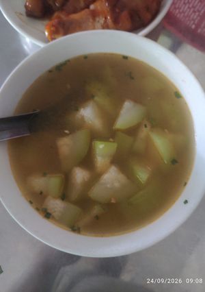 Hình của món Canh bí nhanh gọn.