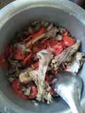Wet fry mutton