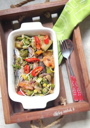 Foto resep Pindang Tongkol, Terong Tumis Cabe Hijau Ale