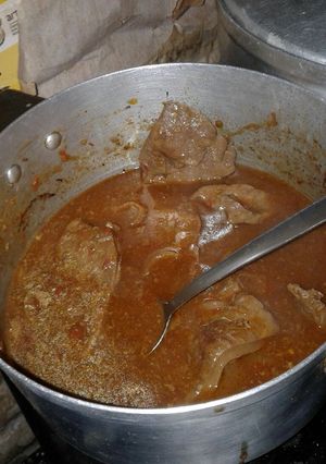 A picture of Ox liver.