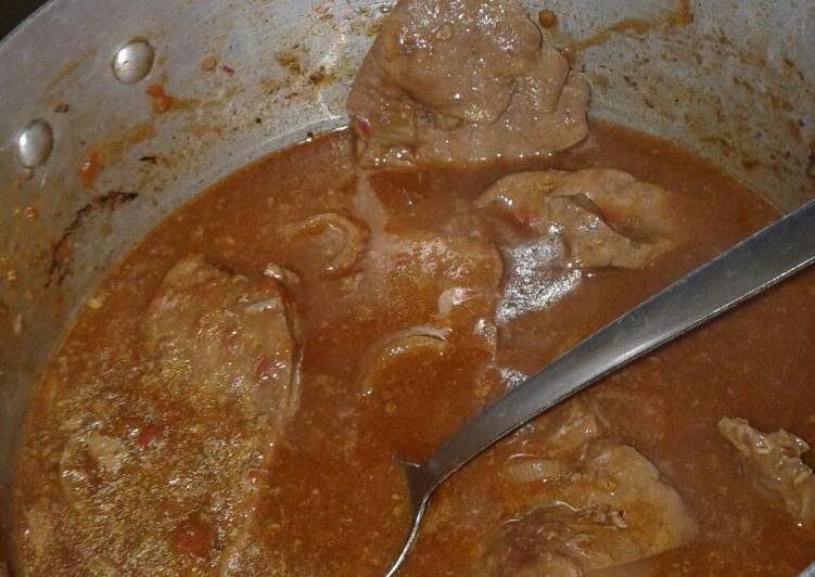 Easiest Way to Make Homemade Ox liver