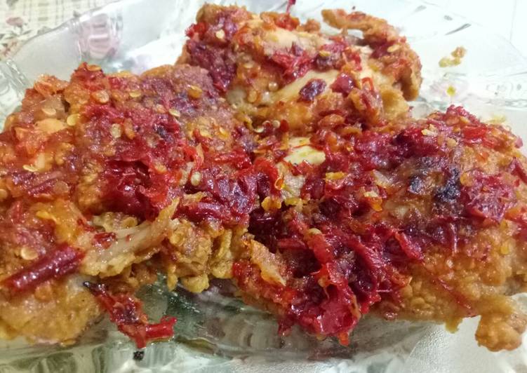 Ayam geprek 💕