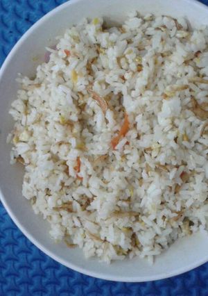 Foto resep nasi goreng ebi sederhana