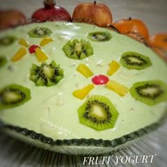 A picture of Fruit yogurt.
