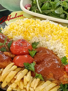عکسی از دستور مرغ کازرونی