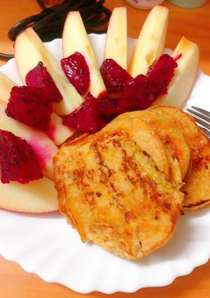Hình của món Pancake chuối.