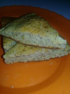 Una foto de Pancake de queso costeño