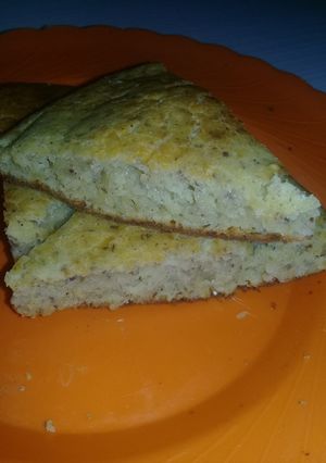 Una foto de Pancake de queso costeño