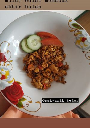 Foto resep Orak-Arik Telur Minimalis