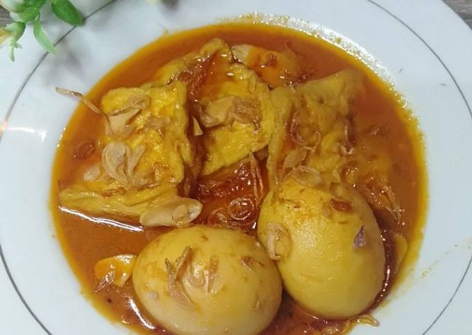 Semur Tahu Telur