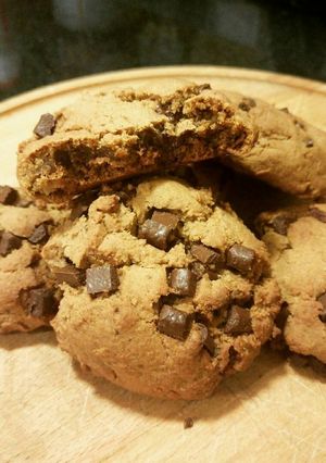 A picture of Vegan Chocolate Chip Cookies.