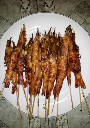 Foto resep Udang bakar madu