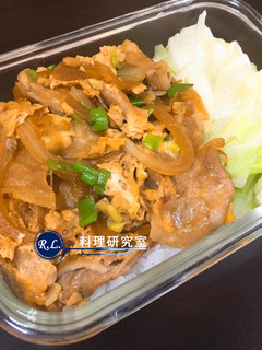 【一鍋到底】豬肉丼便當 的食譜成品照片
