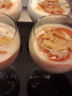 Karamellás panna cotta recept fotója