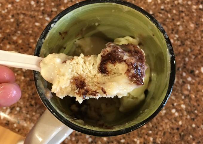 cookie dough mug cake recipe main photo