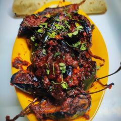 A picture of Small Eggplant Masala.