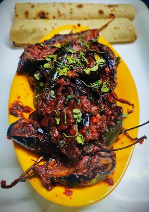 A picture of Small Eggplant Masala.