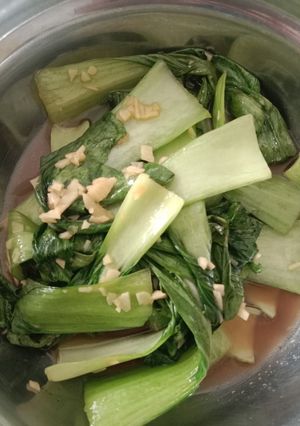Foto resep Tumis pok coy bawang putih