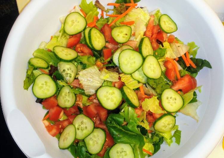 Recipe of Super Quick Simple Salad