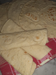 صورة لوصفة 🥟 خبز الشاورما 🥟