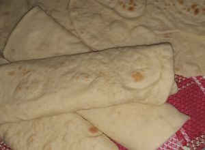 صورة لوصفة 🥟 خبز الشاورما 🥟