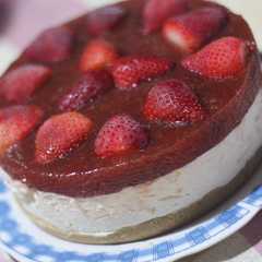 Una foto de Cheesecake de Frutilla
