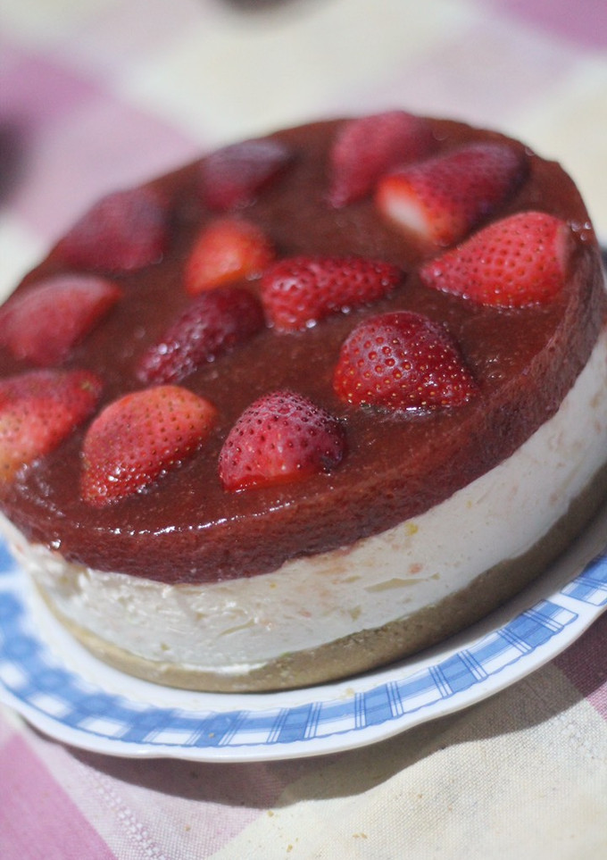 Una foto de Cheesecake de Frutilla