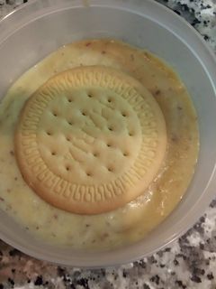 Una foto de Natillas caseras de huevo y dátiles