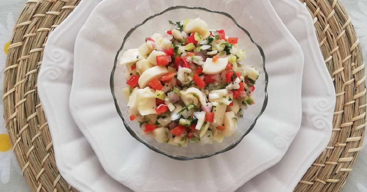 Ceviche de palmitos Receta de Angélica - Cookpad