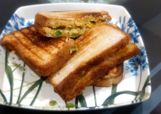 Grilled veg sandwich