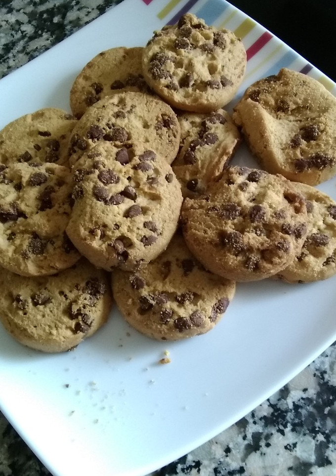 Una foto de Galletas con chips de chocolate