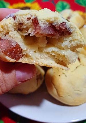 Una foto de Pancitos de salame y queso