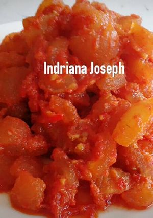 Foto resep Kulit sapi bumbu merah