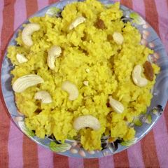 A picture of Bread Halwa.
