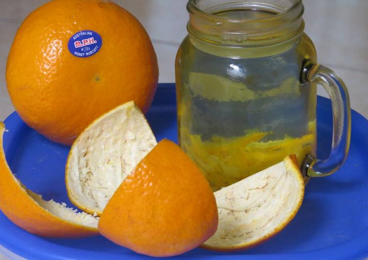 Orange peels tea (Teh kulit jeruk)