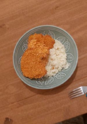 Una foto de Milanesas de pollo rebozadas en copos de maíz