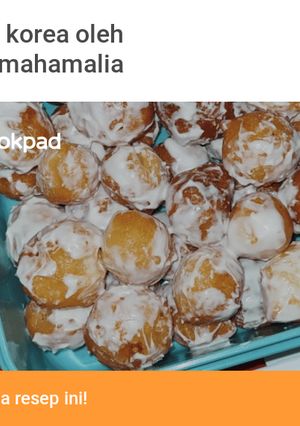 Foto resep Donat korea
