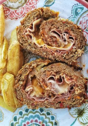 Una foto de Pan de carne arrollado