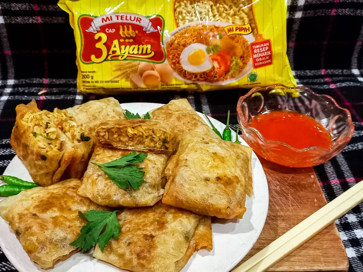 Resep: Martabak Mi Telur Kare Kornet Simpel