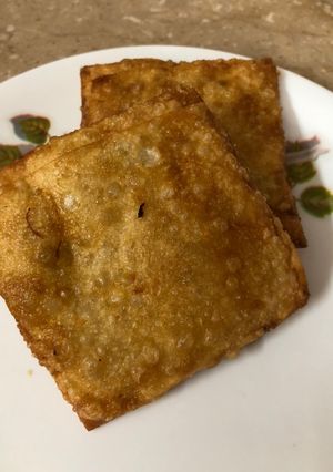 A picture of Potato box patty.