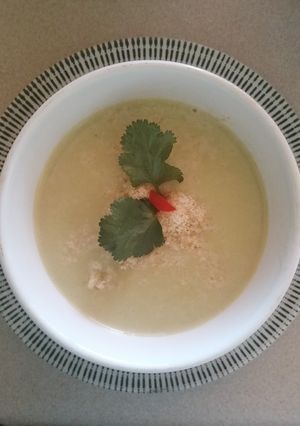 Una foto de Crema de Porrón 🥣🍵🥄
